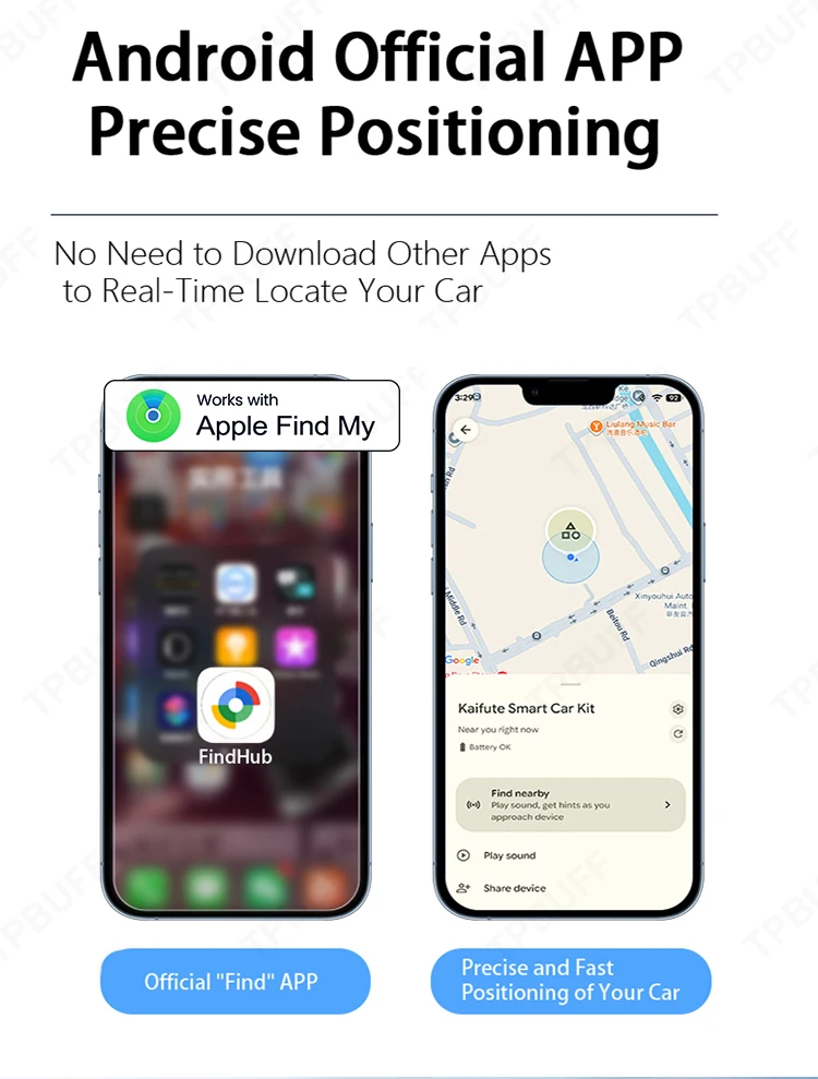 Dual-System Android IOS Google Find My Car OBD für iPhone Kompatibel mit allen Auto-OBD-Ortungsgeräten Überwachungs-Tracker Fahrzeug – Detail 10