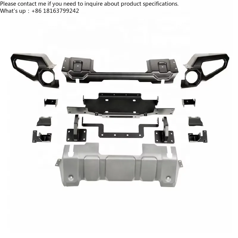 

4X4 Off Road Bumper for Rr Steel Front Bumper for Jeep Wrangler JL 2018+