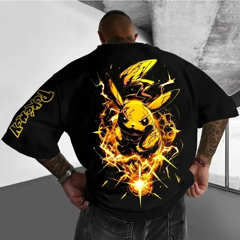 2025-pok-e-mon-anime-jolteon-dupla-face-3d-impresso-camiseta-de-manga-curta-masculina-e-feminina-novo-harajuku-y2k-solto-casual-topo