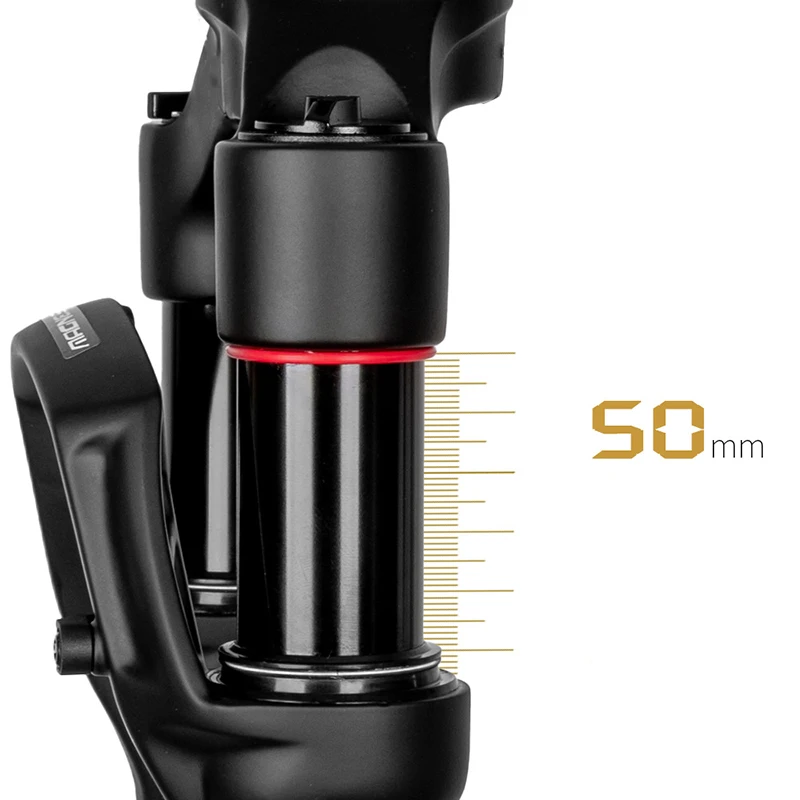 ZOOM Tapered Racing Bicycle Front Fork 50mm Travel 700C Disc Brake Alloy Air Suspension Gavel Road Bike Fork