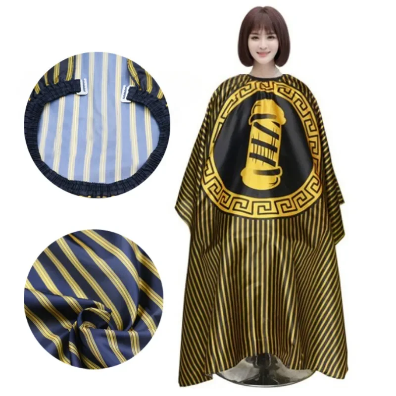 Hairdresser Aprons Haircut Cape Salon Hairdressing Hairdresser Cloth Gown Barber Pattern Waterproof  Haircut Capes Accessories