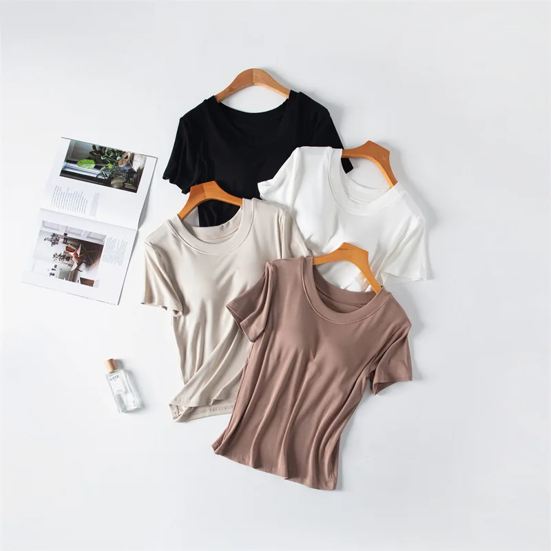 

Женская пижама из модала Svel с накладкой на грудь, удобные дышащие пижамы для женщин среднего возраста и ли