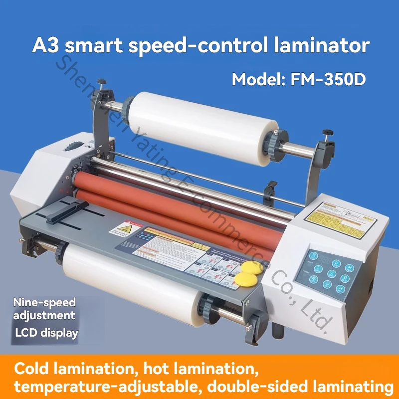 Laminating Machine A3 Automatic Overmolding Machine Electric Sealing Machine Small Graphic Advertising Speed Laminator