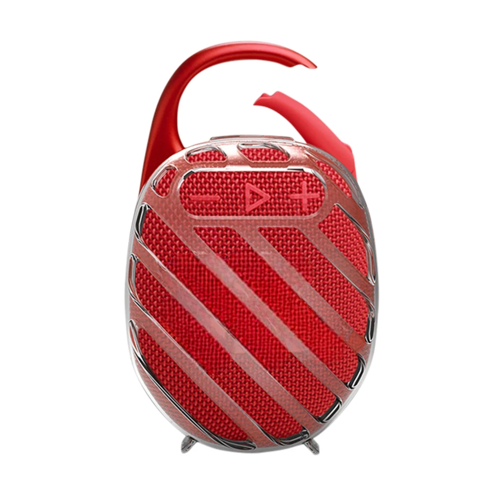 Funda protectora transparente de TPU, funda suave antiarañazos, funda protectora de Audio a prueba de caídas para altavoz JBL CLIP 5