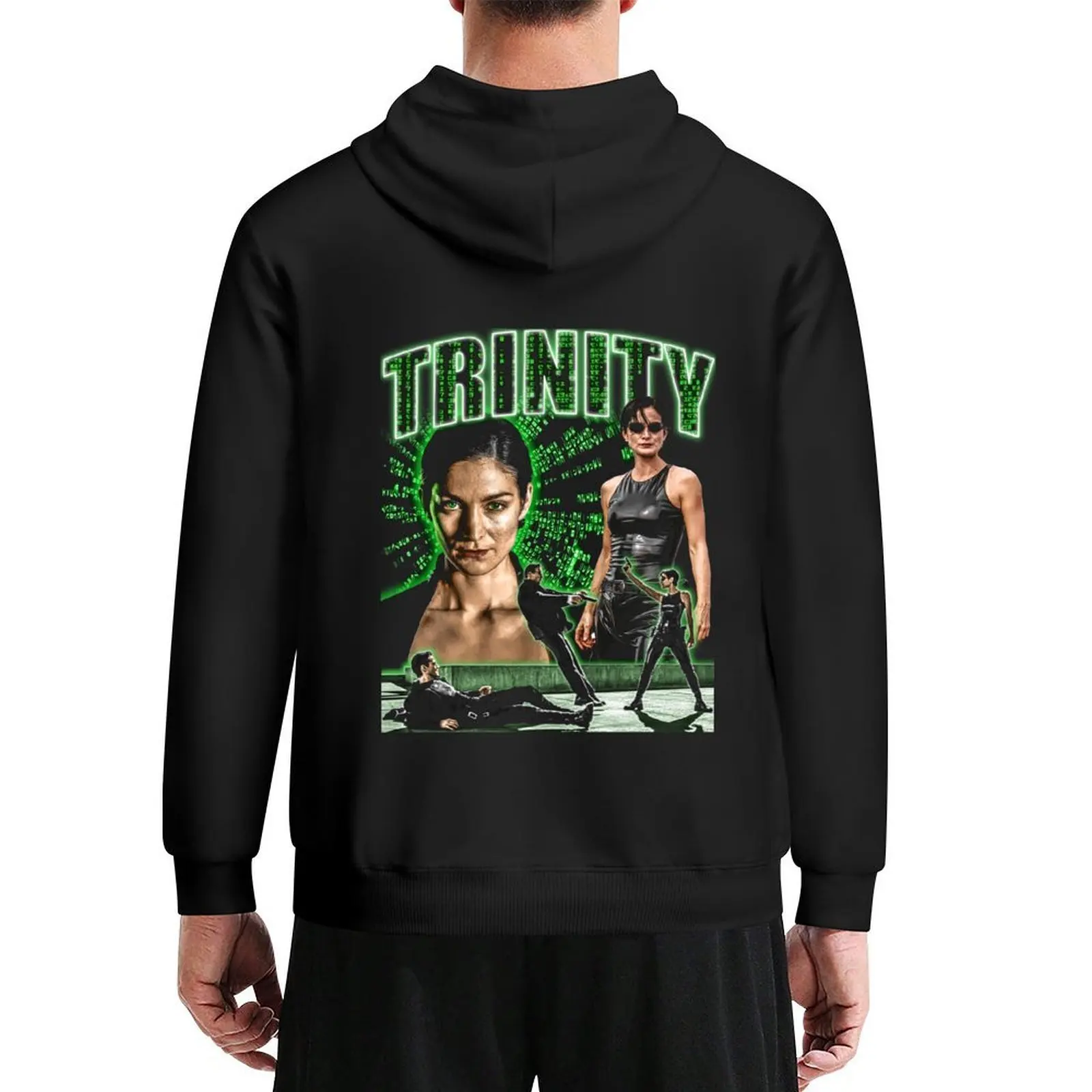 

Trinity The Matrix Vintage Hoodie blouse autumn autumn new products men's clothing oversized hoodie