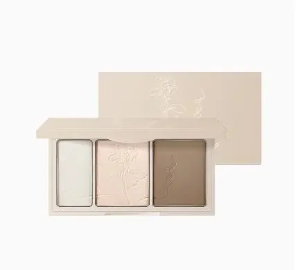 

Highlight grooming integrated three-color disc blush face brightening shadow nose shadow silhouette three-dimensional