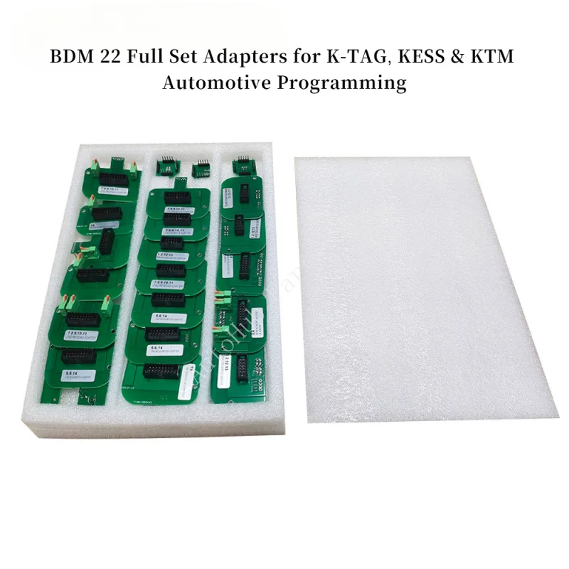 

BDM 22 Full Set Adapters for K-TAG, KESS & KTM Automotive Programming