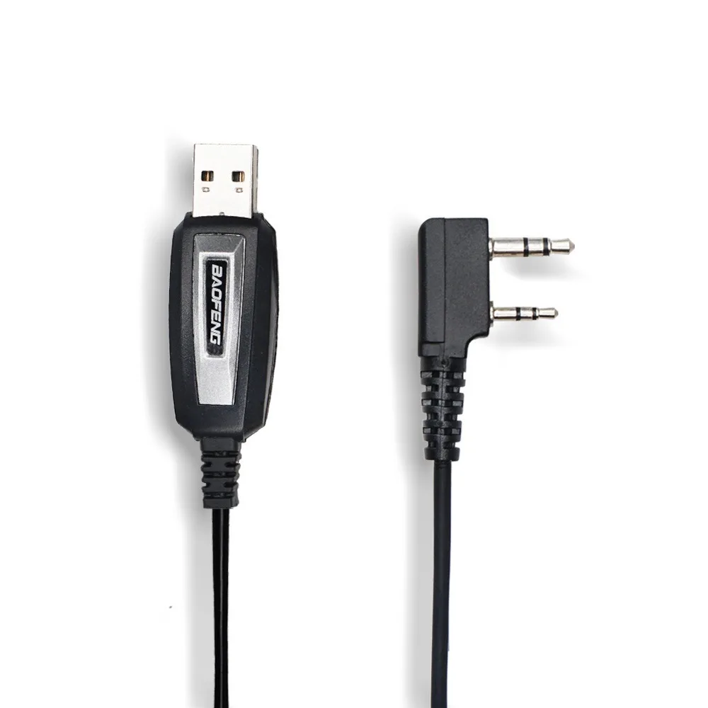 Waterproof USB Programming Cable Two Way Radio with Driver CD Walkie Talkie Writer Cable Program Line for BF-UV5R 888S