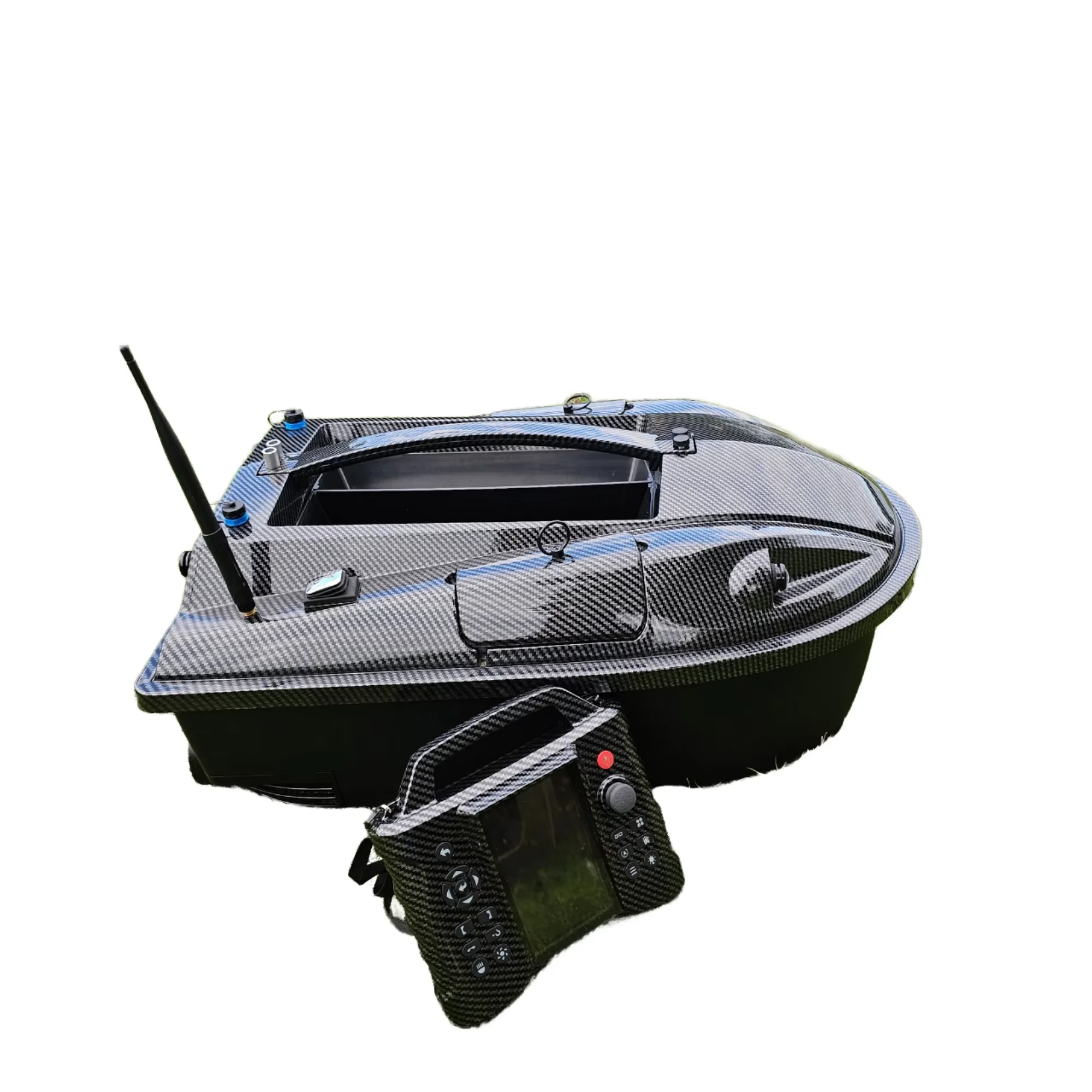 Bait Boat 112 Points Gps Sonar Remote Control Bait Fishing Boat Freshwater Saltwater Carp Fishing Boat