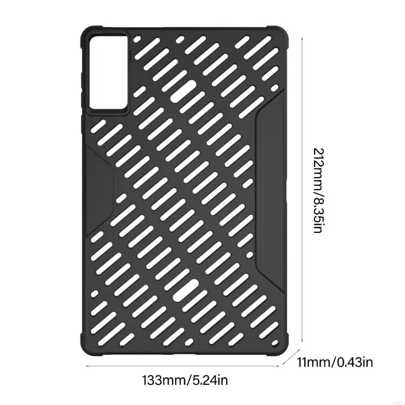 2025 Nuevas tabletas Antifall Case Bordes texturizados Ventilación empuñadura no esbonal para Y700 2025