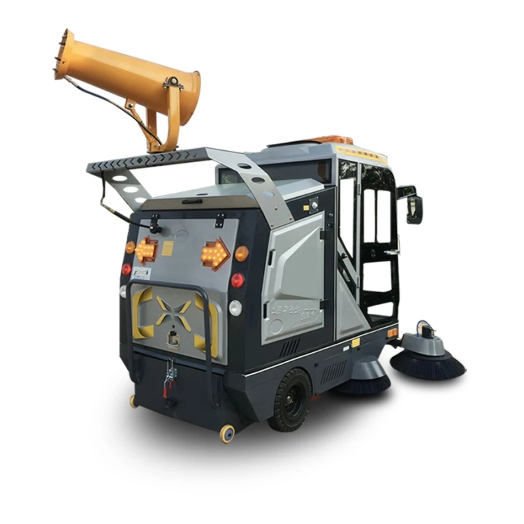 Industrial Electric Cleaning Machine City Park Street Road Warehouse Floor Sweeper Machine
