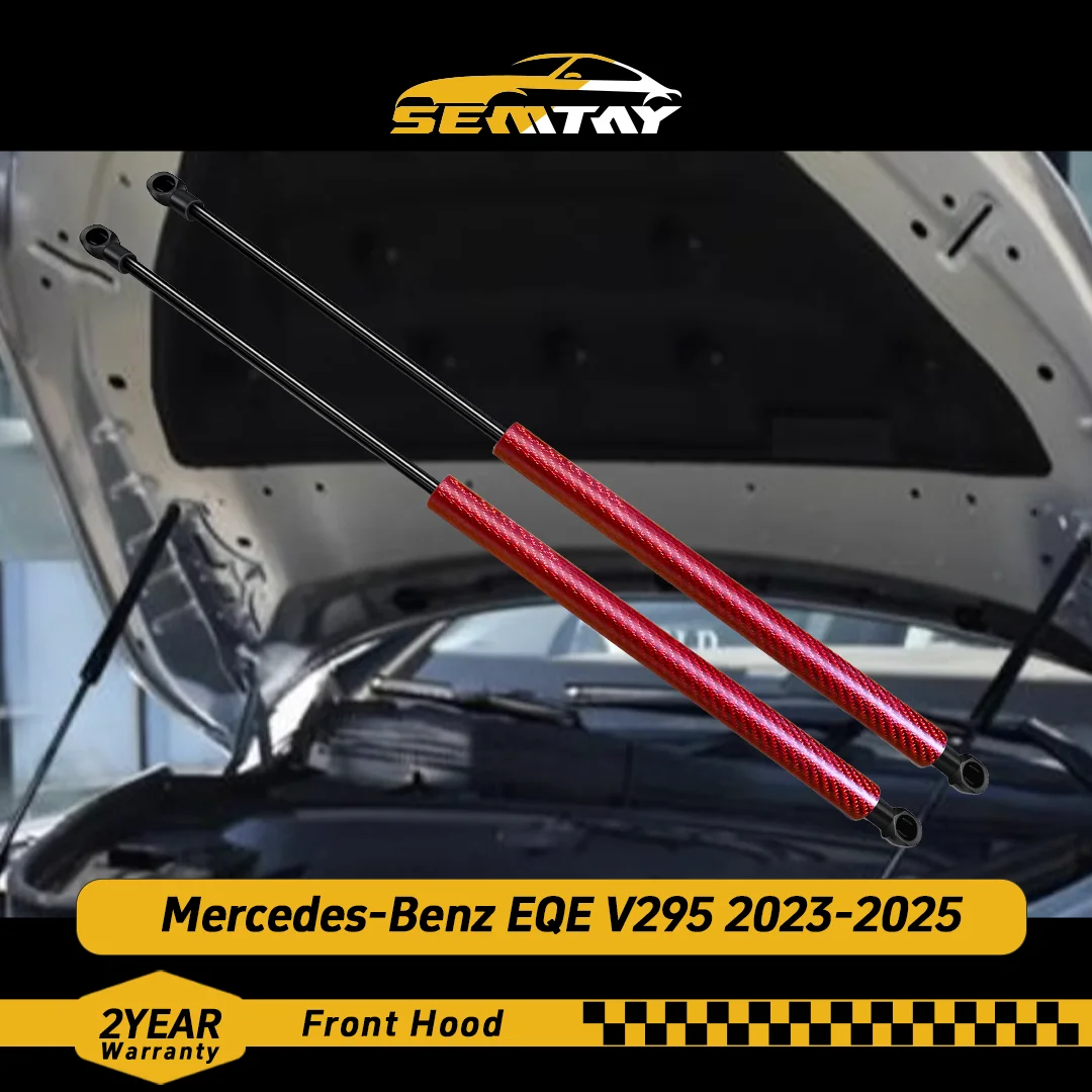 

Стойки капота SEMTAY для EQE V295 2023-2025, вспомогательные пружинные амортизаторы, поддерживающие автомобильный аксессуар для Mercedes-Benz EQE