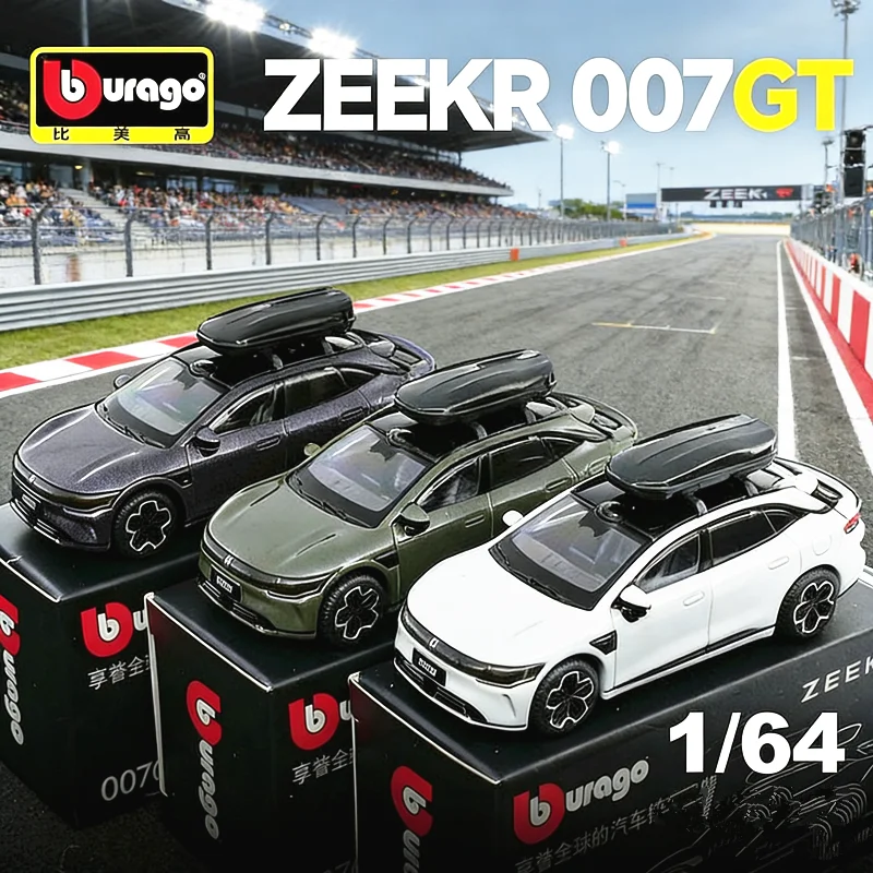 

1:64 ZEEKR MIX MPV ZEEKR 007 7X SUV High Quality Alloy Car Model Diecast Metal Simulation New Energy Vehicle Collection Kid Gift