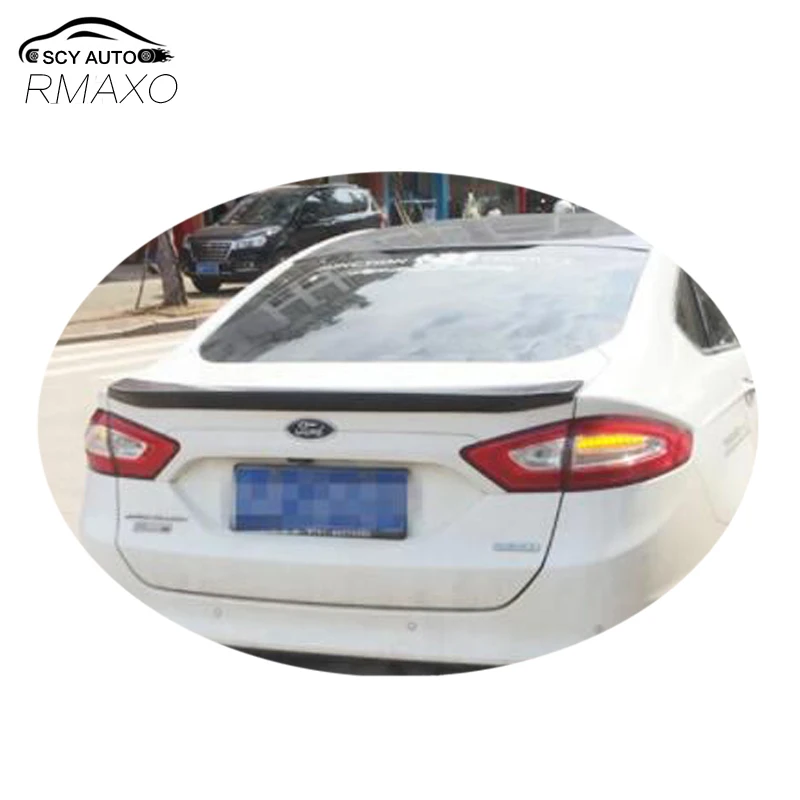 For FORD Mondeo Spoiler 2011-2013 Mondeo spoiler High Quality ABS Material Car Rear Wing Primer Color Rear Spoiler