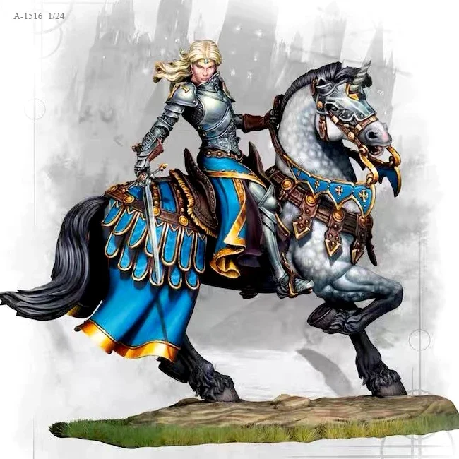 

1/24 Resin model kits figure beauty colorless and self-assembled A-1516