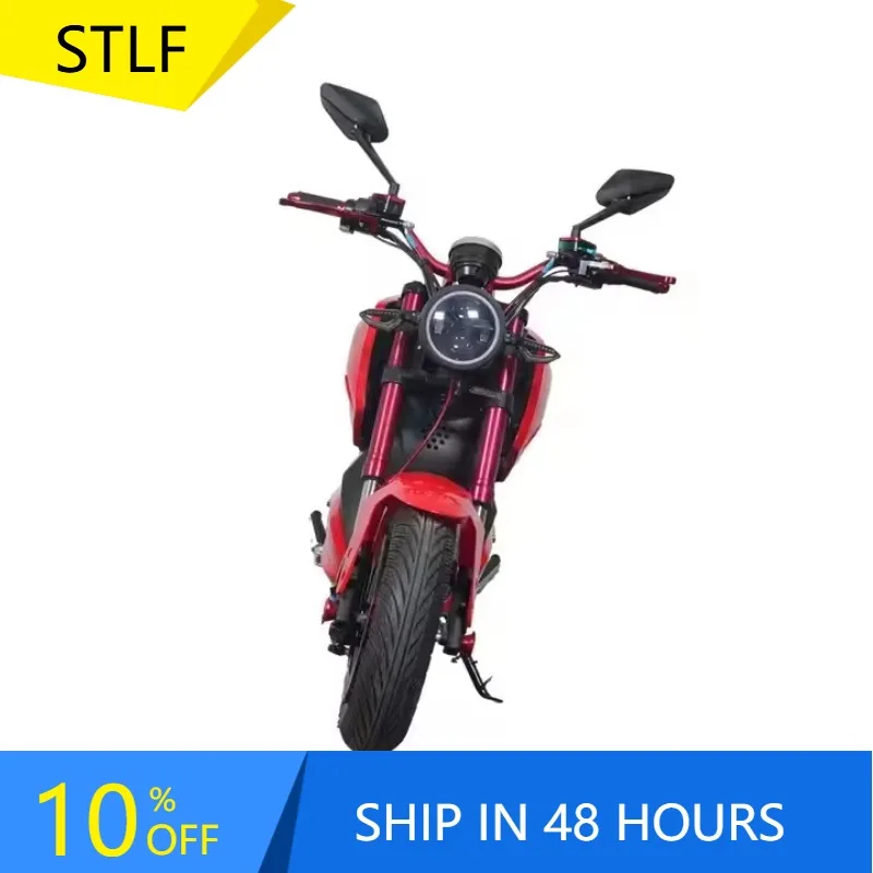 

Zuimi High-end Customized 1000W Double Disc Electric Scooter Factory Supply Vintage Style Adult Electric Motorcycle 72V Voltag