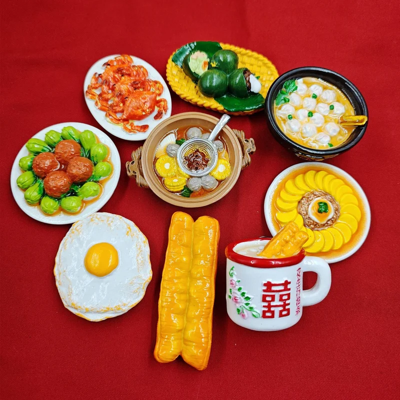 

New Simulation Cartoon Swimming Crab Refrigerator Magnet Resin Crafts Specialty Creative Food Home Decoration