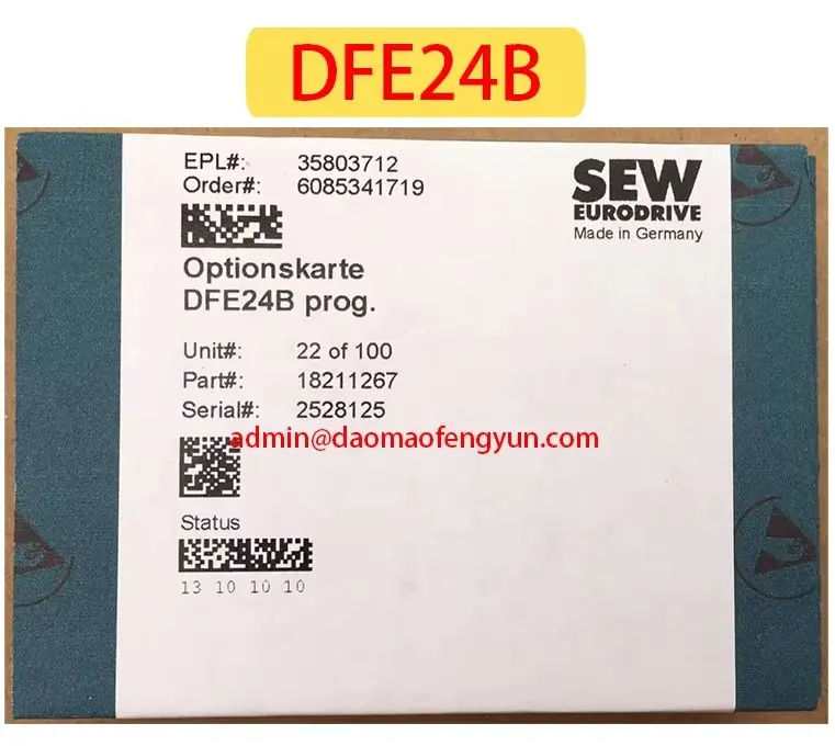 DFE24B Brand New Adapter Communication Card 18211267，Original Genuine，Fast shipping