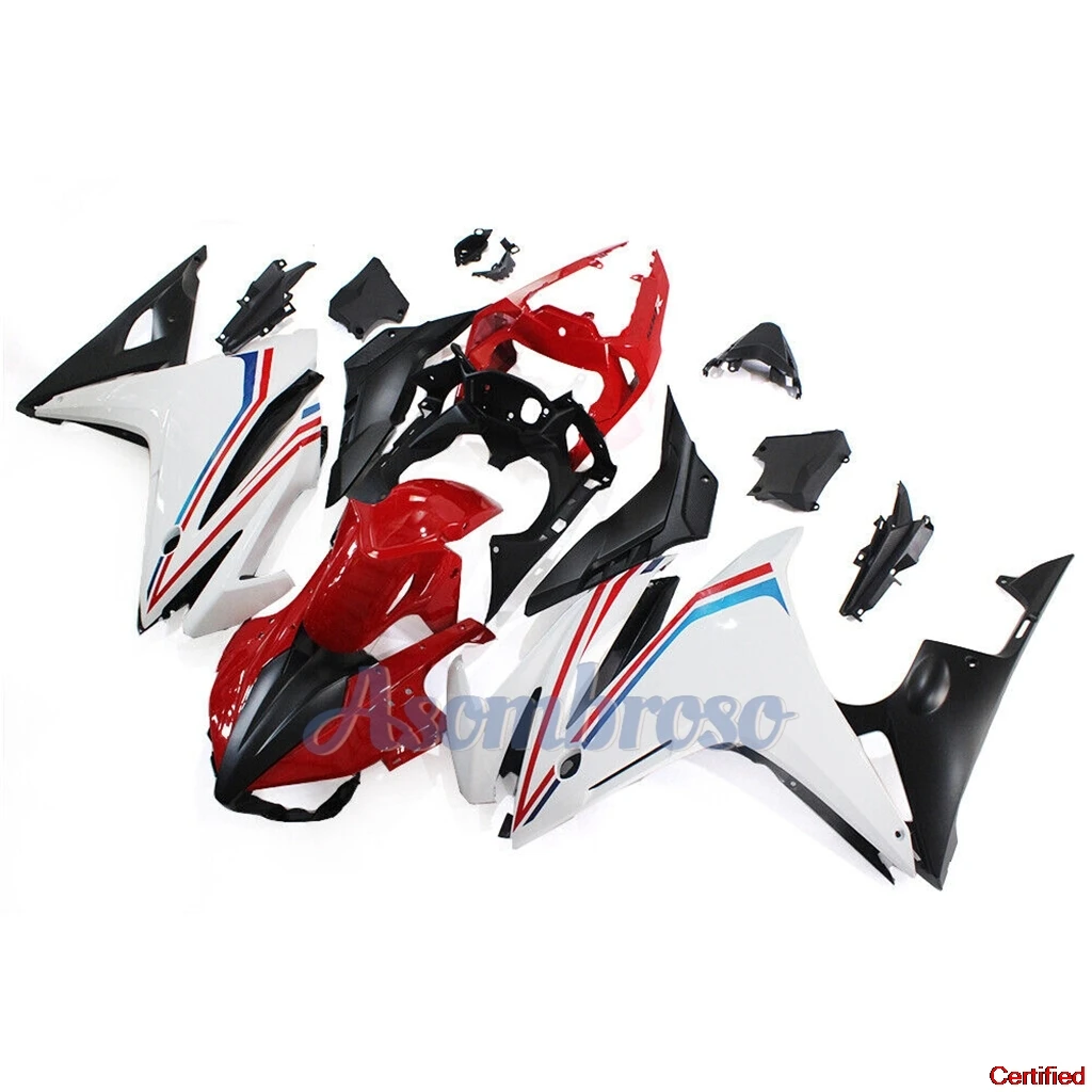 Motorcycle Full Fairings Kit fit for CBR500R 2016 2017 2018 CBR500 16 17 18 CBR 500R Bodywork fairing set red white