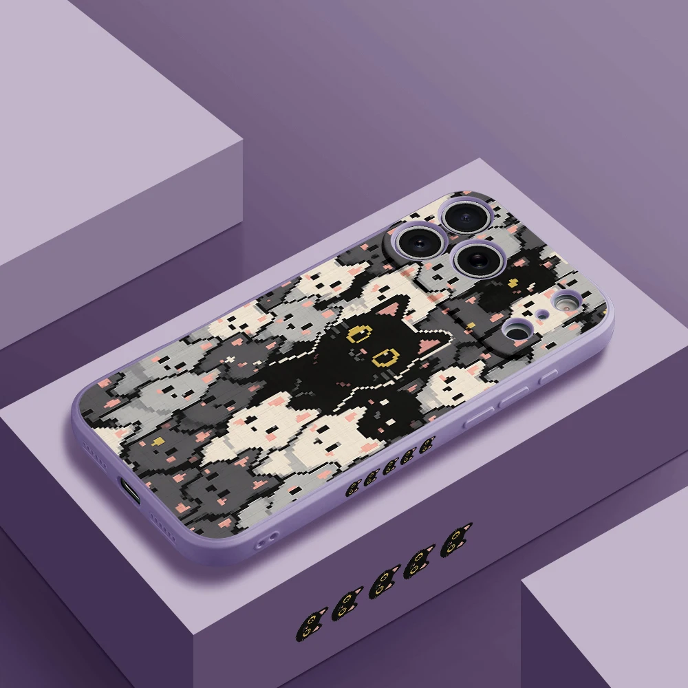 Pixel Cat Phone Cas… - image