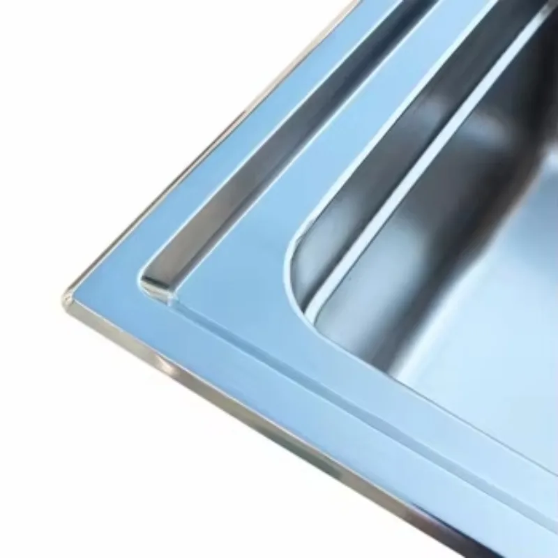 بالوعة 18 قاعدة من الفولاذ المقاوم للصدأ أجزاء طاولة المطبخ القابلة للطي