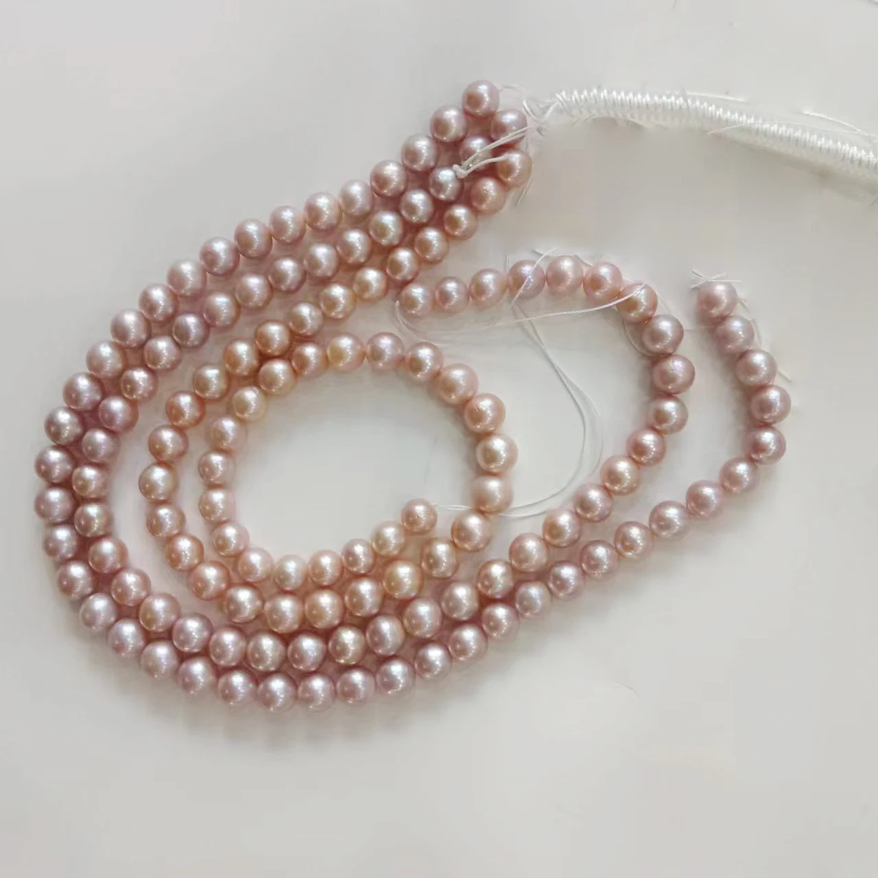 

free shipping 16 inch 9-10 mm perfect round purple pearl beads in strand,AAA have very few flaw 100% Nature freshwater pearl