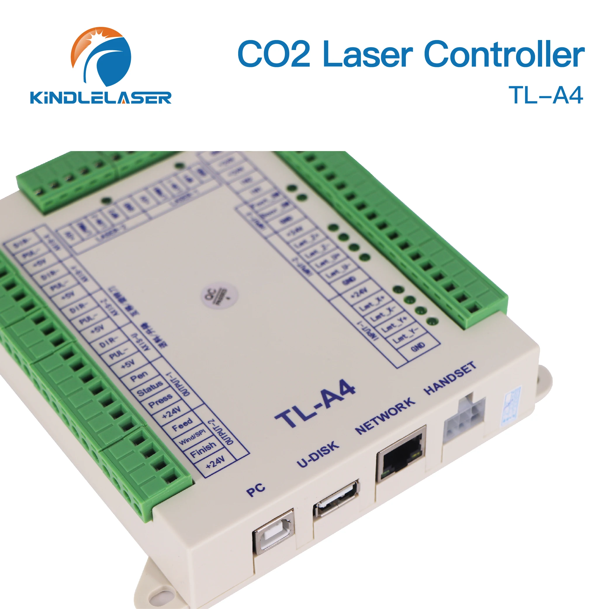 Imagem -03 - Kindlelaser Tl-a4 Controlador do Laser Mainboard e Painel para Co2 Gravação a Laser e Máquina de Corte