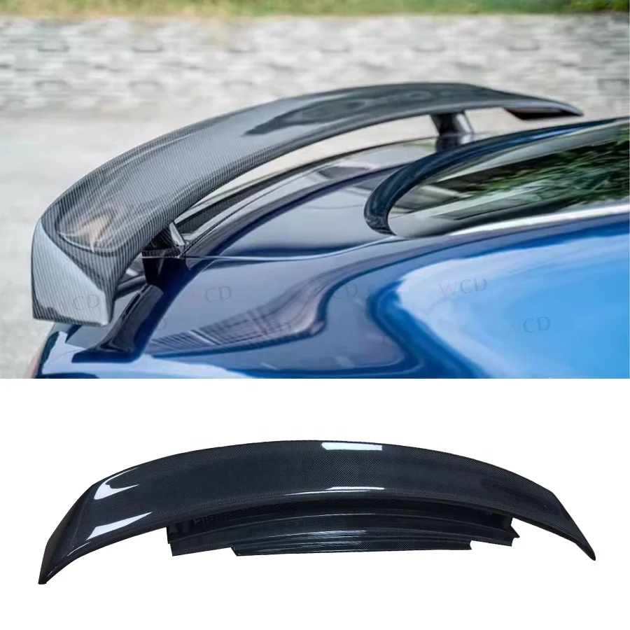 High Quality GT Style Carbon Fiber Rear Spoiler For Audi R8 V10 Rear Tail Wing Car Accessories