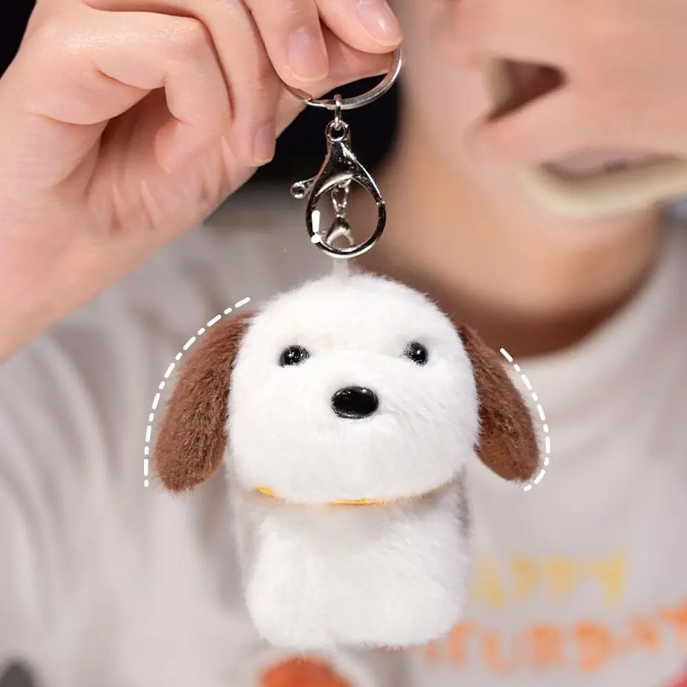 الكلب/القط/كابيبارا دمية أفخم كابيبارا كيرينغ حقيبة الشنق هدية مزخرفة الحيوانات المحشوة كيرينغ الكرتون رائعة مفتاح قلادة