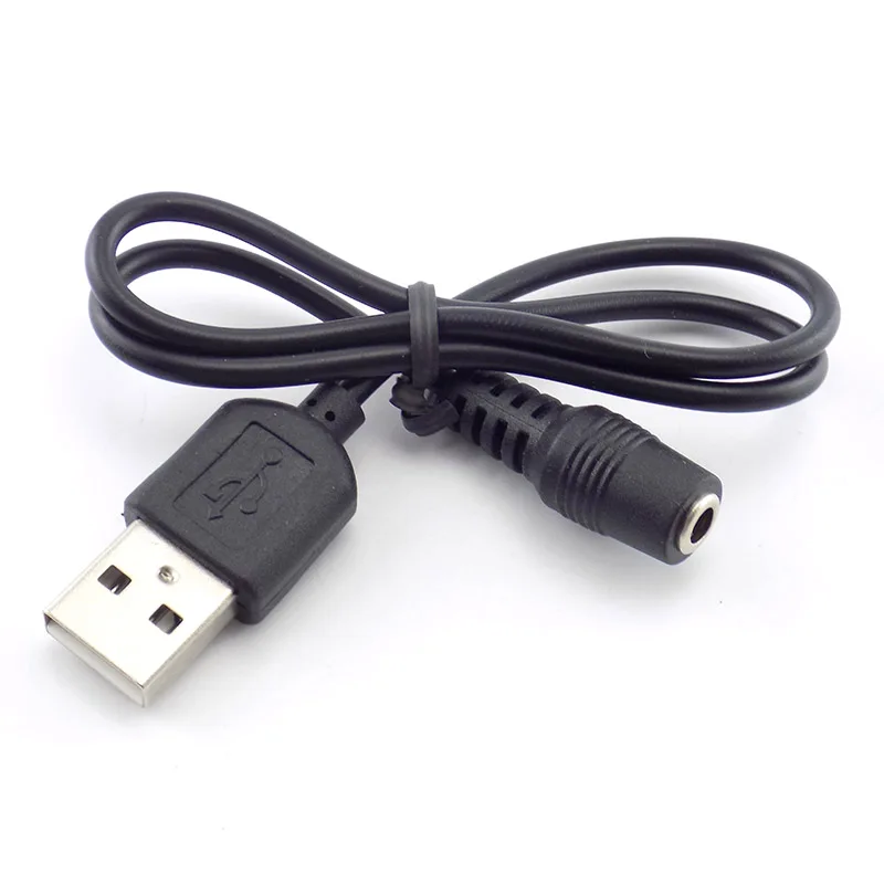 

Type A USB to DC Male Plug jack Female Converter DC Power Supply 1.35x3.5mm Connector Extension Cable Cord Charger