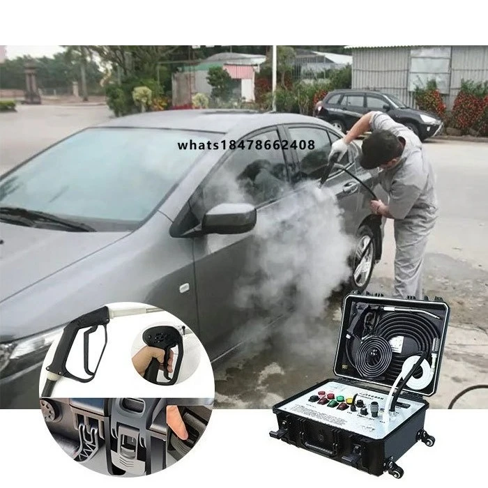 

Car Care External Engine Internal High Pressure Cleaning Cleaner Steam Jet Spray Detail Car Mobile Steam Cleaner