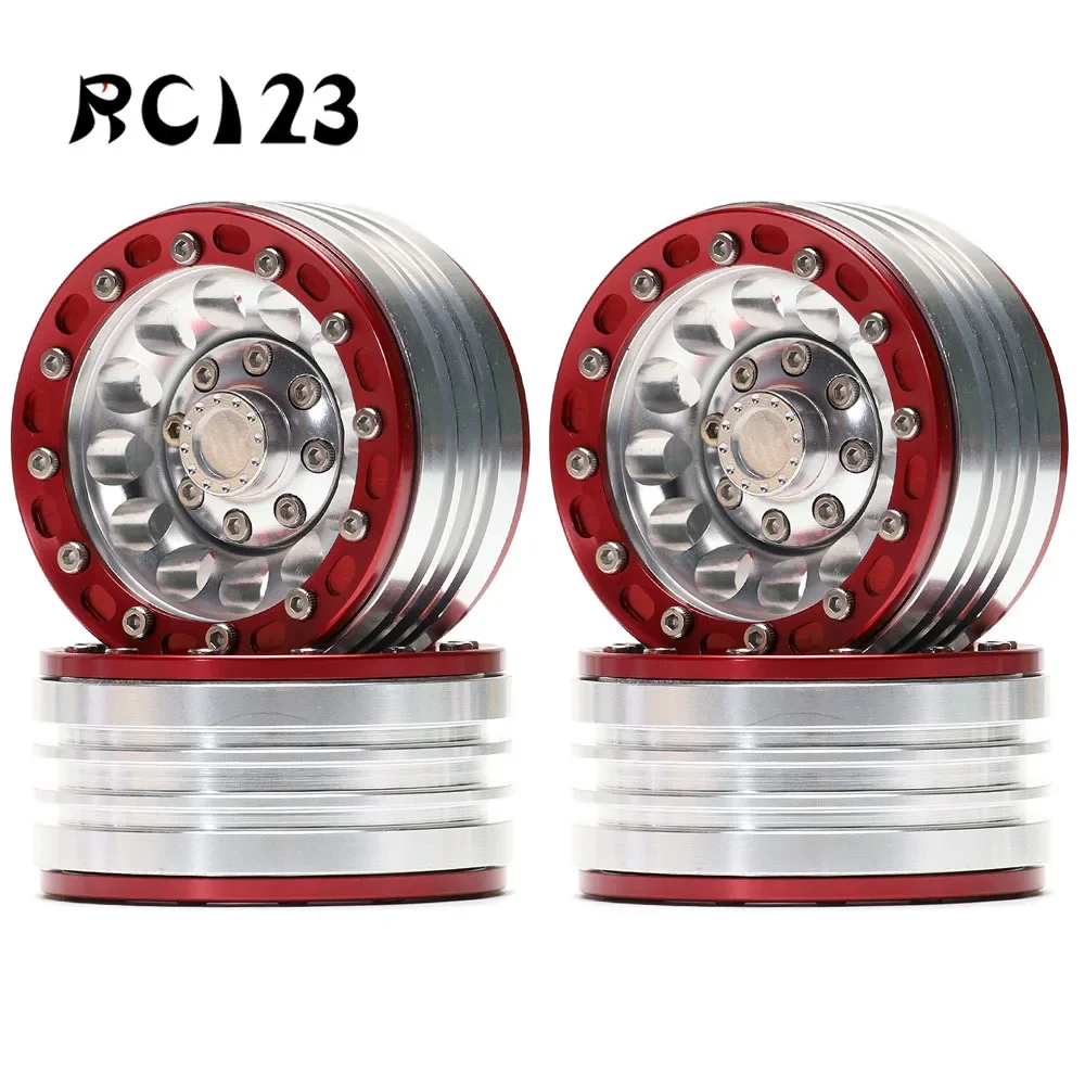 

1,9 "Алюминиевый колесный обод Beadlock для RC 1/10 Rock Crawler Axial SCX10 90046 90047 TF2 TRX4 Tamiya CC01 MST jimny