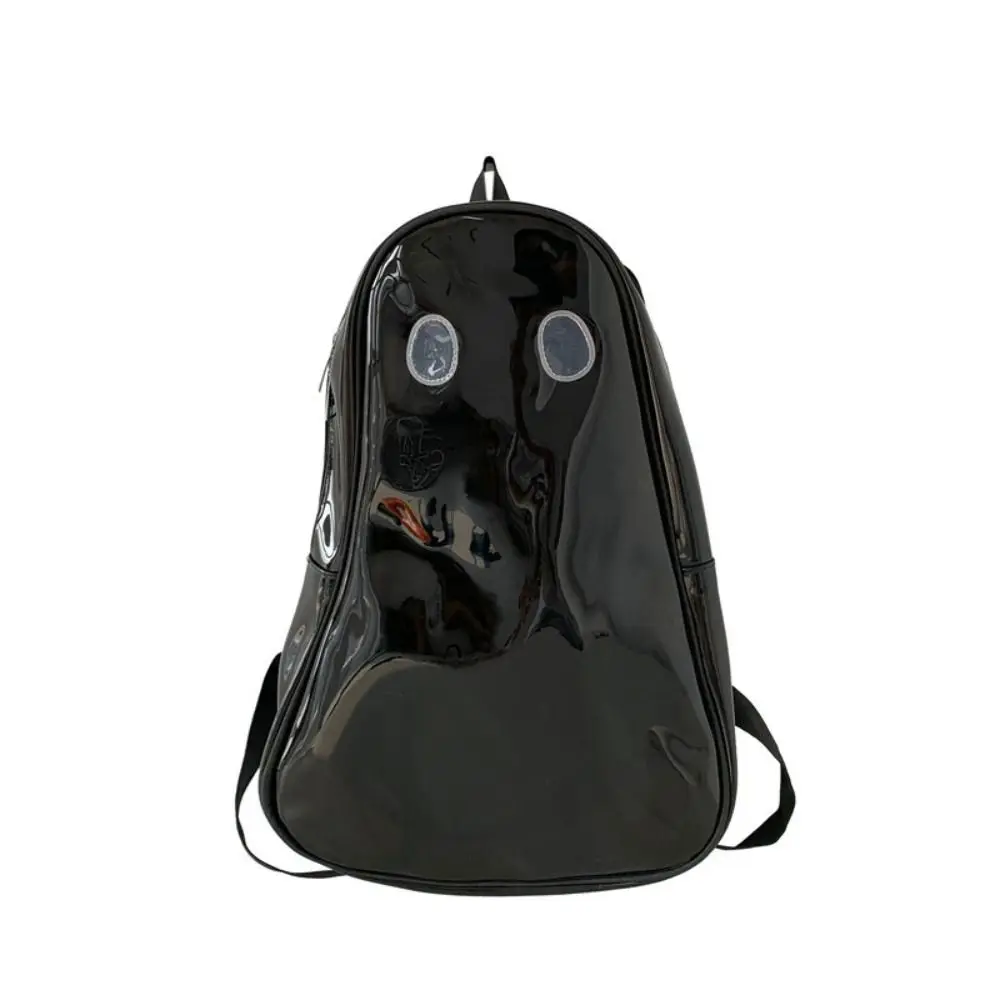 Dots Students Transparent PVC School Bag Candy Color Waterproof Halloween Ghost Clear Backpack Storage Bag Large Capacity