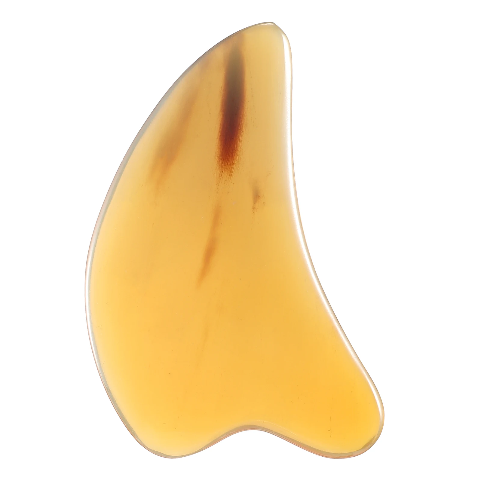 

Horn Gua Tool Natural Ox Horn Skin Care Braid Stone Gua Scraping Tool Tools Massage Face Neck Back Pain Relief