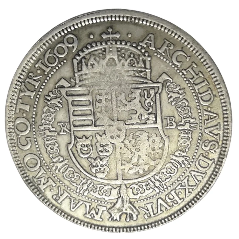 1609 هجر أطول-II. عملة نسخة مطلية بالفضة ماتياس