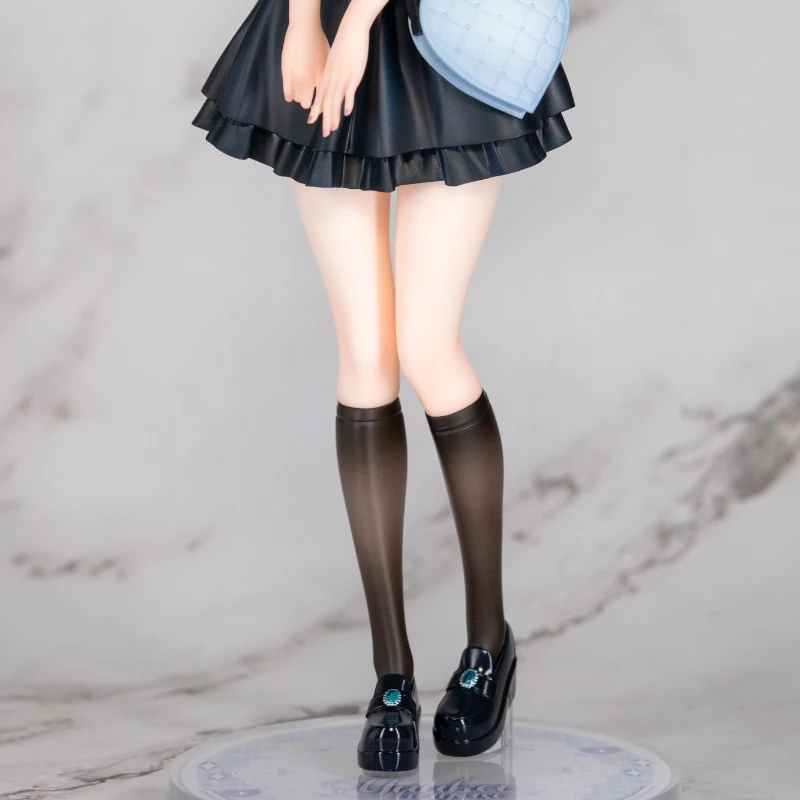 1/7 Hayase Yuuka الأزرق الأرشيف غير مصبوغ غير مصبوغ GK الأبيض الراتنج أطقم منمذجة W_5736 #4