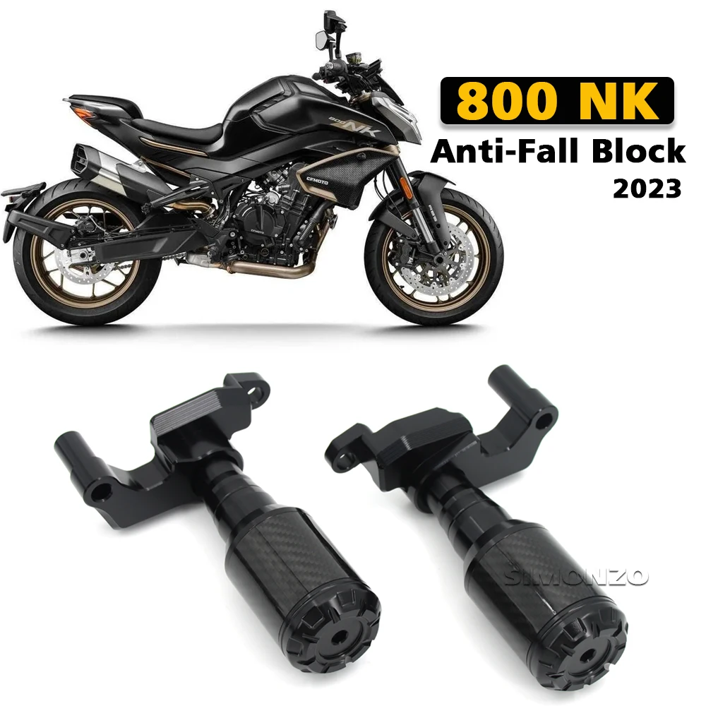 

Anti-fall For CFMOTO 800 NK Frame Protector Anti-slip Block Protector Fall Arrester 800 NK Fairing Bumper Protection 2023