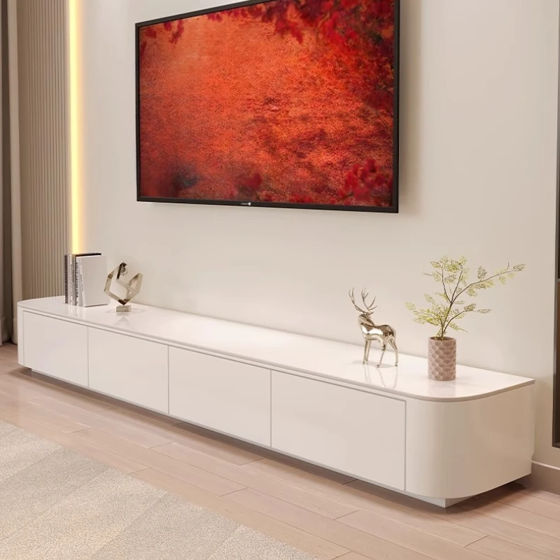 Mueble Para Hogar, mueble de TV de madera, mesa de televisión, mueble de TV flotante, Muebles de almacenamiento blancos Para Hogar, Muebles de mediados de siglo