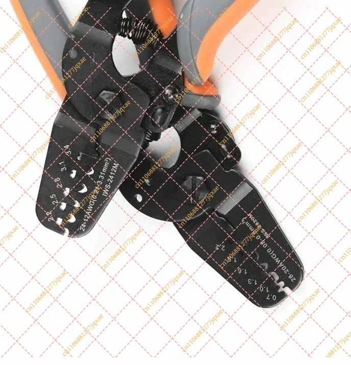 IWISS IWS-2820 JST-XH Connectors kit mini hand crimping pliers set Crimping Tools for JAM, Molex, Tyco, JST Terminals