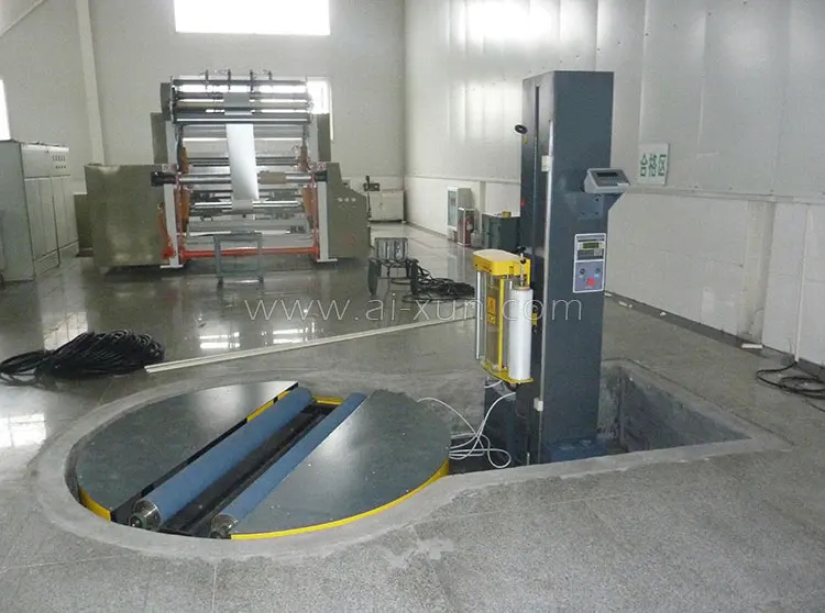 Automatic Stretch Film Wrapper Packaging /Packing / Shrink Wrap/ Wrapping Machine for Paper Reel Toilet Tissue Cylinder Roll