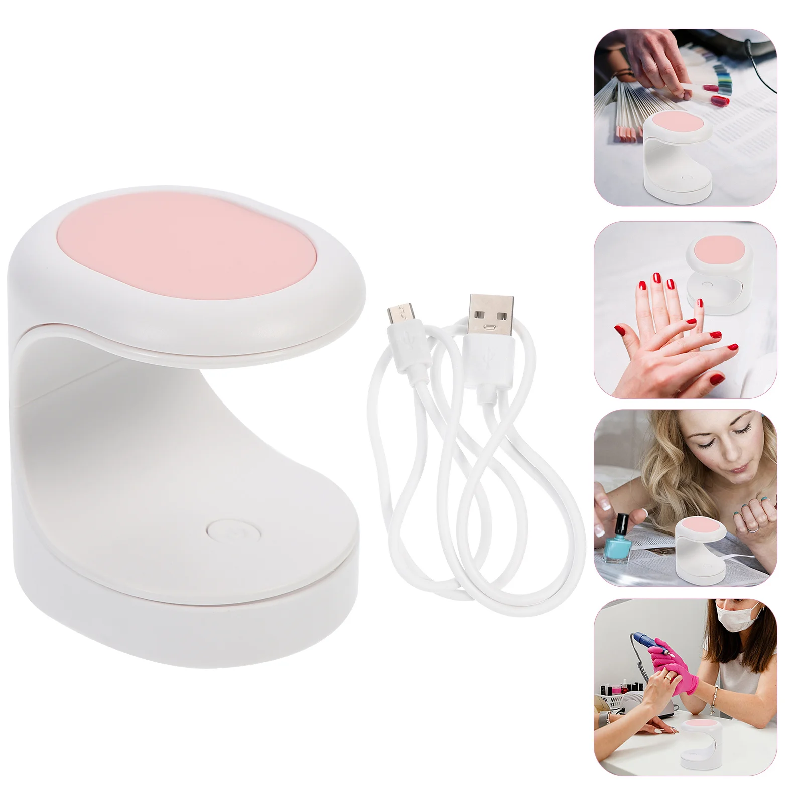 1 satz Led Nagel Lampe Gel Polnischen Trockner Maniküre Licht Uv-Härtung Werkzeug Für Salon Heimgebrauch Kompakte Nail art Trockner kleine Maniküre