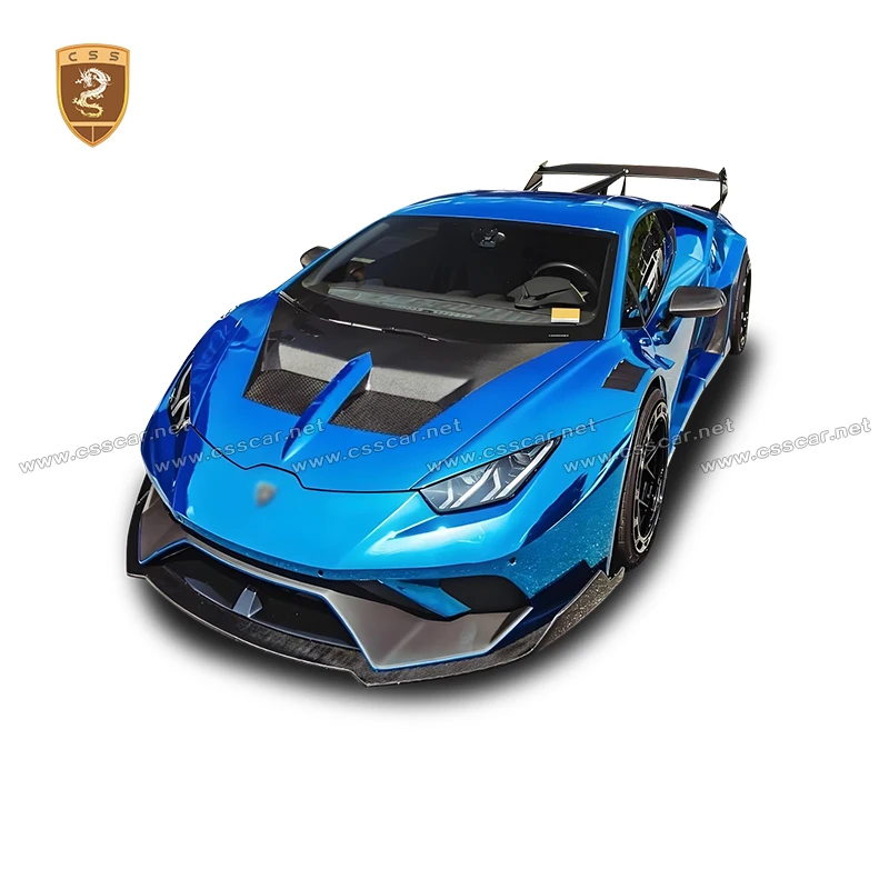 New For Lamborghini Huracan LP610 Performance Racing Car Hood Replace LB Style Dry Carbon Fiber Auto Engine Bonnet Cover Kits
