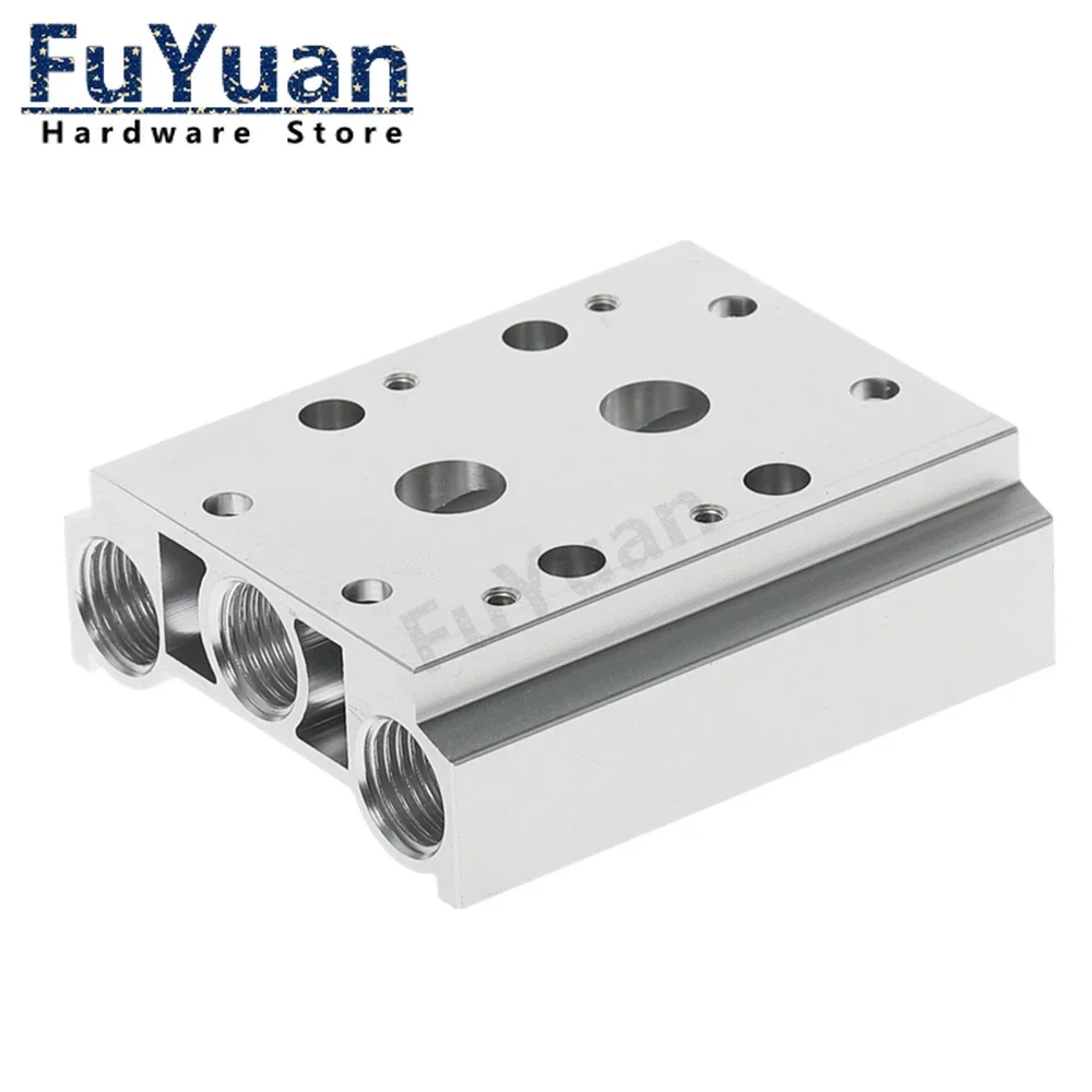 

4v210-08 4V230 4v220 1/4" Клапаны Выпускной коллектор воздуха 200M-2F/3F/4F/5F/6F/7F/8F Пневматическая основа Пластина электромагнитного клапана
