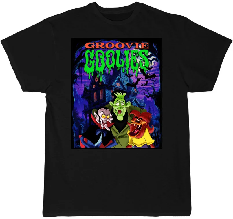 Groovie Goolies T Shirt 70's Cartoon Halloween Classic New