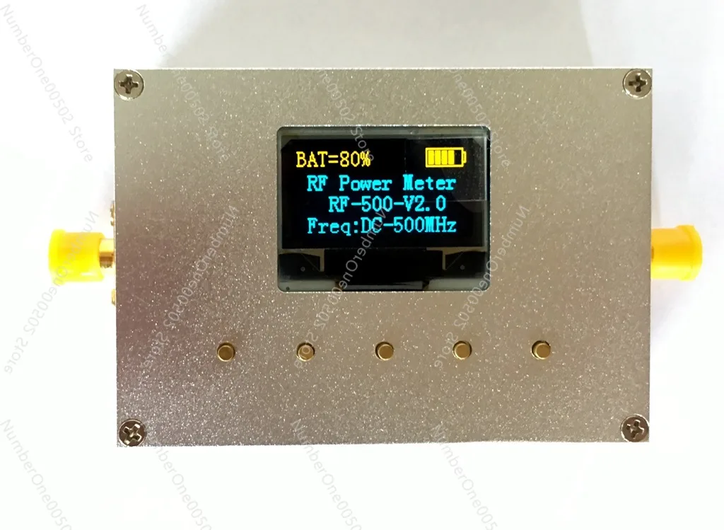 

RF Power Meter Dynamometer V2.0 Can Set RF Power Attenuation Value Digital Transmission Radio CNC Shell