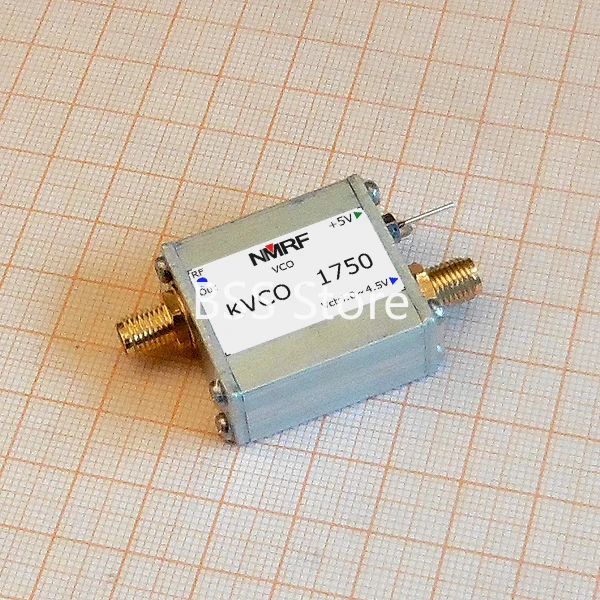 

KVCO-1750 1.75G 1750MHz RF Microwave Voltage Controlled Oscillator, VCO, Sweep Signal Source Module Sensor