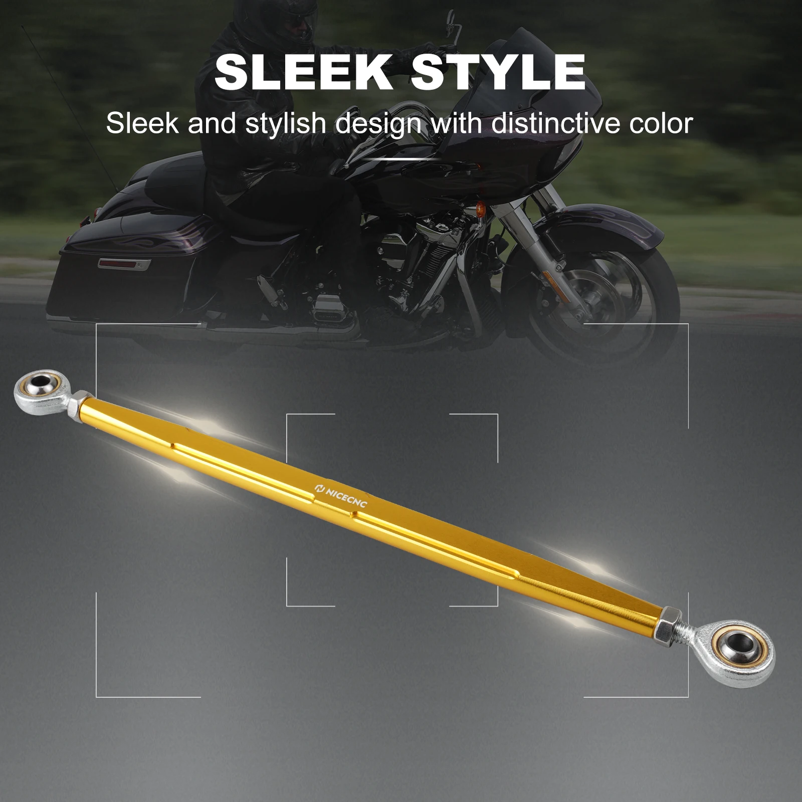Für Harley Road Glide Street Glide Special Gear Shift Linkage Shifter Rod Road King Electra Glide Ultra Limited Fat Boy 114/107 – Detail 13