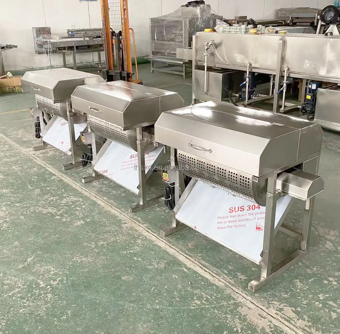

hot Commercial Stainless Steel Automatic Chicken and Duck Small Intestine Cleaning Machine