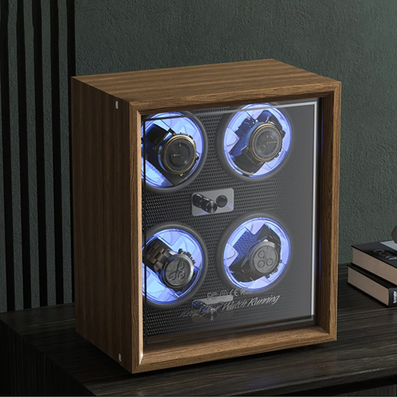 Watch Winder for Automatic Watches - Luxury Anti-Magnetic Watch Winders with Quiet Japanese Motor  for Men Women Watches