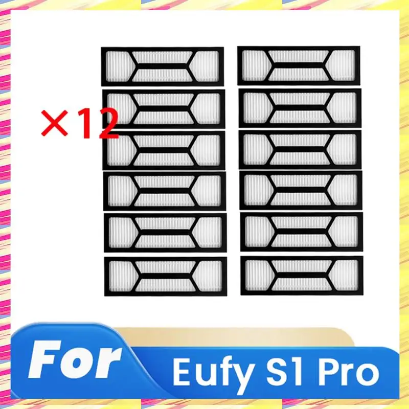 

ABJJ 12 шт. очиститель фильтра для Eufy S1 Pro аксессуары для подметального робота замена деталей очистителя фильтра